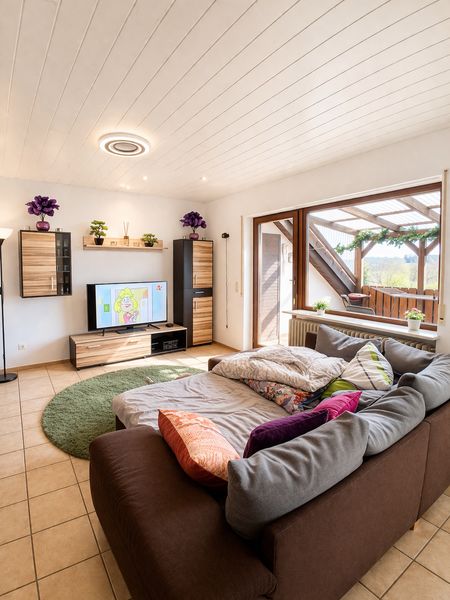 Charmante 3,5-Zimmer-Maisonette mit Balkon & Weitblick – ruhige Lage in Nußloch